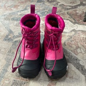 The North Face Pink Toddler Snow Boots